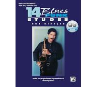 14 Blues & Funk Etudes (Eb inst/CDs) --- Jazz Band : Instrument Mib - Mintzer, Bob --- Alfred Publishing