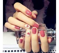 14 Conseils/Ensemble Couverture Complète Ongles Autocollants Enveloppes Bricolage Nail Art Décalcomanies Plaine Autocollants Auto-Adhésif Ongles Autocollant Rose Blanc Noir Vert