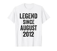 14 Décorations d'anniversaire pour Homme 14 Ans août 2012 14e Anniversaire T-Shirt