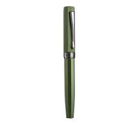14-Dian-Stylo Plume N11 En Métal À Géométrie Créative,Lame À Plume 35 -,Forme De Coupe,Fournitures Scolaires Et De Bureau,Cadeau De Papeterie D'écriture - Type Doricorder(Green)-F 0.5mm