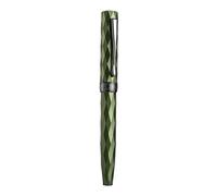14-Dian-Stylo Plume N11 En Métal À Géométrie Créative,Lame À Plume 35 -,Forme De Coupe,Fournitures Scolaires Et De Bureau,Cadeau De Papeterie D'écriture - Type Louvre(Green)-Long Knife1.2-1.7mm