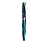 14-Dian-Stylo Plume N11 En Métal À Géométrie Créative,Lame À Plume 35 -,Forme De Coupe,Fournitures Scolaires Et De Bureau,Cadeau De Papeterie D'écriture - Type Torre Helea(Blue)-F 0.5mm