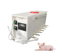 14. Distributeur D'alimentation Pour Porcelets, Mangeoire Automatique À Température Constante Avec Simulation Sonore, Grande Station D'alimentation À Température Régulée