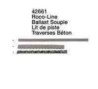 14 éléments pour lit de piste pour traverses béton-HO 1/87-ROCO 42661