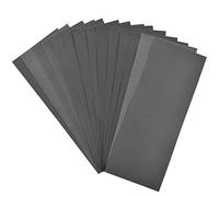 14 Feuilles Papier de Verre, Papier Abrasif Humide Eau/Sec, 400 à 2000 Grains Papier à Poncer, Fin Papier de Verre pour Carrosserie Bois Travail Metal Automobile Meubles, 9 x 3,6 Pouces