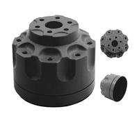 14-Hole 360° Rotating Magnetic Tool Stand - Drill Bit Storage Rack | Organizer for Grinder Põlišher Accessories, Phone Repair Tools