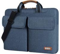 14 Inch Laptop Case with Shoulder Strap for Surface Book/Lenovo Flex 4/HP EliteBook 840/Chromebook S330/Dell, Blue