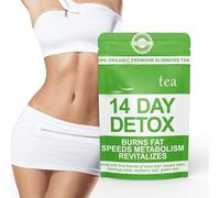 14 jours de th é pour perdre du poids, thé minceur instantané, thé détox pour brûler les graisses et perdre du poids, nettoyage doux pour réduire les graisses et favoriser la digestion pour