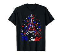 14 juillet Fête Nationale France tricolore drapeau française T-Shirt