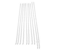 14 mm octogonal Perge String Acryliques Crystal Perle Chaînes pour anniversaire Décoration de fête de mariage Perles acryliques transparentes 10 bandes