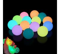 14 Pcs Thickened Glow in The Dark Sticky Balls for Ceiling & Wall, Sticky Ceiling Balls (14 pcs)