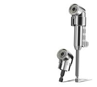 14 Pièces 105°Renvoi d'angle Visseuse,Renvoie d Angle pour Visseuse avec Embout Visseuse,Embout Visseuse Placo Tige hexagonale de 1/4" -Pour Ouvriers de Construction,Rallonge Flexible pour Perceuse