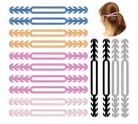 14 pièces Attache Porte Masques, Antidérapant Extensions de Sangle de Masque derrière la tête, Réglable Crochet Support Masque Protege Oreille pour Enfant Adult (7 Couleurs)