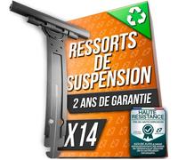14 Pièces Attache Volet Roulant Électrique - Fixation Tablier Aluminium Pvc - Crochets Résistants Et Compatibles Somfy