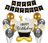 14 Pièces Ballon Gonflable XXL Happy Birthday