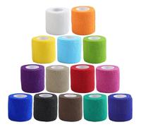 14 Pièces Bandage Autoadhésif 5 CM x 450 CM Haute Élasticité Bande Auto