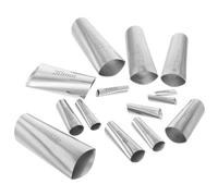 14 Pièces Buse à Calfeutrer en Acier Inoxydable, Embout Canard | Application Précise sur Verre, Débit Régulier, Anti-obstruction, pour Joints Extérieurs et Usage Professionnel