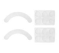 14 Pièces Coussinets Sourdines pour Batterie en Silicone Noir, Sonore | Forme Ovale et Bande Adhésive Lavable, Sensation de Frappe Préservée, pour Répétitions Maison, Salles de Travail et Studios