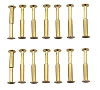 14 Pièces Couteau De Cuisine En Laiton H62, Poignée De Couteau, Vis De Raccordement, Rivet De Tuyau 1,4mm