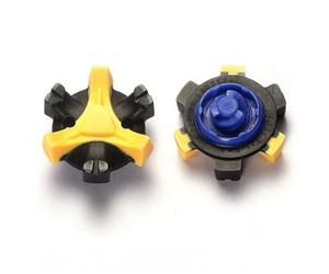 14 Pièces Crampons pour Chaussures De Golf e Démontage Incluse - Compatible avec Callaway, New Balance, Bridgestone, adidas, Footjoy, Skechers - Compatible avec Tri-Lok, Fast Twist(Une)