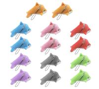 14 Pièces De Pendentifs Dauphin, Pendentifs en Peluche Dauphin, Pendentifs Dauphin, Pendentifs Décoratifs pour Sac À Dos, Porte-Clés De Poupée, Adaptés Aux Sacs Et Aux Téléphones Portables