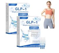 14 pièces GLP-1 Pro Solution Orale,Avancées GLP1 Buvable Gouttes liquides,Sérum liquide buccal,Extrait naturel Goutte pour hommes femmes,tous les types de corps,faciles à utiliser (7 pièces/boîte)