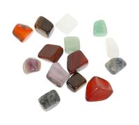 14 Pièces Pierre de Chakra Irrégulière en Naturelle | Finition Délicate, Usage Spa et Yoga, Format Portable, Idée Présent Maison, Anniversaire et Nouvel An Style Aléatoire