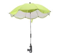 14 Pouces Ombrelle pour Poussette, Parasol Universel pour Poussette avec Pince Parasol Réglable pour Poussette avec Protection Parasol pour Poussette, Couffin, Fauteuil Roulant (Vert (colle