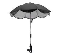 14 Pouces Ombrelle pour Poussette, Parasol Universel pour Poussette avec Pince Parasol Réglable pour Poussette avec Parasol pour Poussette, Couffin, Fauteuil Roulant ((Colle