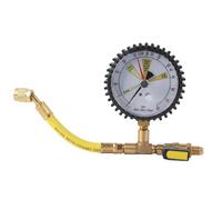 14 SAE Pressure Gauge Air Conditioning Refrigeration Pressure Test Gauge 80mm Pressure Gauge for R134a R22 R407C R410A R404A R507 R
