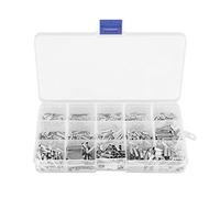 14 valeurs 10-22 AWG non isolés Virole Cuivre Bornes Assortiment kit pour fils câble 700 pcs