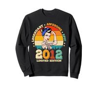 14 Year Old Legend Since 2012 - Awesome 14th Birthday Girls Sweatshirt