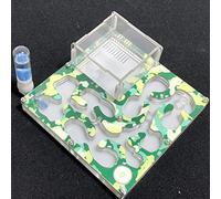 140 * 140mm Grand Espace Camouflage AntHouse Fourmilière Insectes avec Alimentation en Eau et en Eau pour Fourmis en Direct Insectes Fourmis (Camouflage Summer)