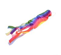 140 cm pour drapeau arc-en-ciel pour les événements en plein air, décoration de manche à air pour festivals et activités de camping (70 cm)