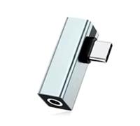 140 Languages Real Time Translator Portable AI Type-C Adapter, Universal Headphone Compatible, One-Click Translation