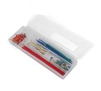 140 Pièces cavalier cavalier câble rigide Breadboard Embase expérimentale pour efficacité énergétique A]