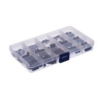 140 Pièces Kit D’entretoises Cylindriques en Nylon Noir | Isolation Thermique, Surface D’appui pour Répartition de Charge, Résistance à L’usure, Usage Automobile
