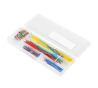 140 pièces Kit de cavalier Assortiment de fils de cavalier de planche à pain 14 longueurs Accessoires de bouclier DIY avec boîte de rangement, Planche À Pain