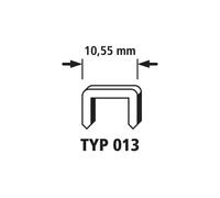 Wolfcraft Agrafes larges 7057000 Type 013 - Acier trempé 8 mm - Lot de 1400