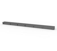 1400 mm dents avec 7 manchons à support de, chargement frontal, fourche à fumier, support Tube