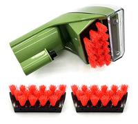 1400B Little Green 3" Tough Stain Brush Tool Replacement for Bissell Little-Green Upright & Portable Carpet Cleaners for 1400B 1425 3860 1400W 1400 1844 2290A Series,Green,1 Brush,2 Replacement Brush