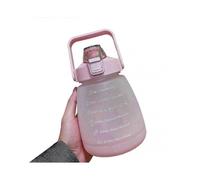 1400ml Large Capacity Water Bottle with Straw - Durable Sports Outdoor Drink Container for Hydration on the Go