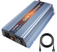 1400W Micro-onduleur solaire MPPT, haute efficacité, design aluminium durable ,Bleu 1400W, 230-240V, 18V(10,5-30V)