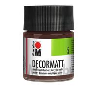 [140105040] Marabu Peinture acrylique "Decormatt", marron moyen, 50 ml