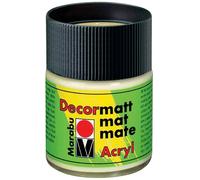 [140105067-3] Marabu Lot de 3 Peintures acrylique "Decormatt" Flacon 50ml Vert
