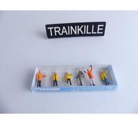14034 PREISER HO 1: 87 / PERSONNAGES TRAVAILLEURS AVEC VETEMENTS DE PROTECTION