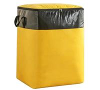 140L Clothes Storage Container - Oversized Packing Tote, Durable Fabric Organization Bag, High Volume Garment Holder with Strong Carry Straps | Dormitory Move In, Basement Storage Projects, Laundry Ro