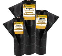 140m² Tissu pour sol Film de désherbage 100g film de paillage 2m de large