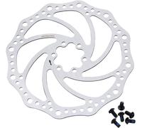 140mm 160mm 180mm 203mm Disque De Frein Rotors En Acier Inoxydable Vélo Frein À Disque Center Lock Rotor Avec 10 Vis Fit Pour Vélo De Route, Vtt, Bmx
