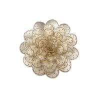140mm Broche Fleur Camélia à Strass Épinglette Cristal Pour Femme Accessoire Élégant Pour Robe Costume Mariage Cérémonie Boutonnière Corsage Luxe Pour Soirée Chic Bijoux